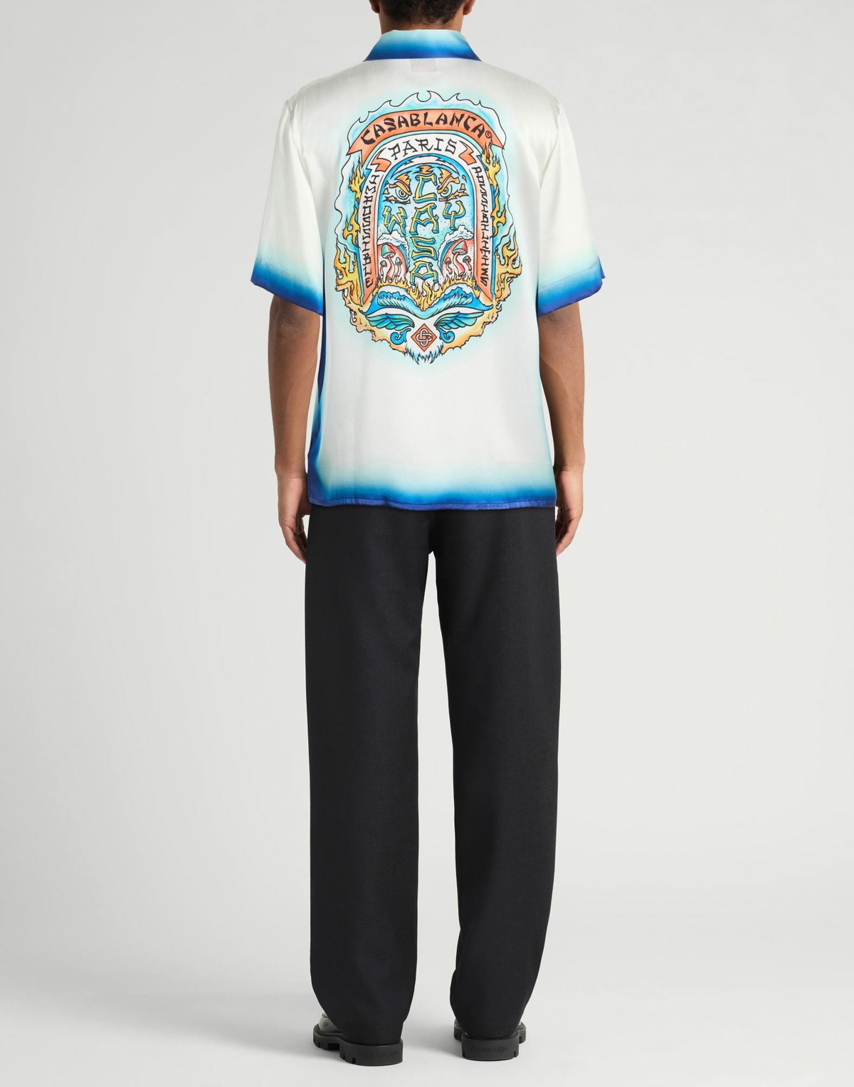 Casablanca Mens Shirt in Off white