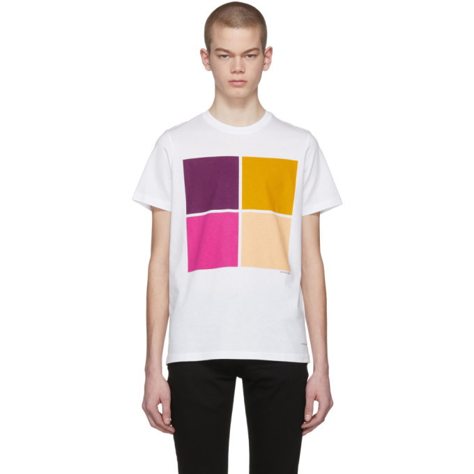 Photo: PS by Paul Smith White Graphic T-Shirt