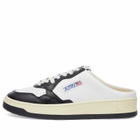 Autry Women's Mule Low in White/Black