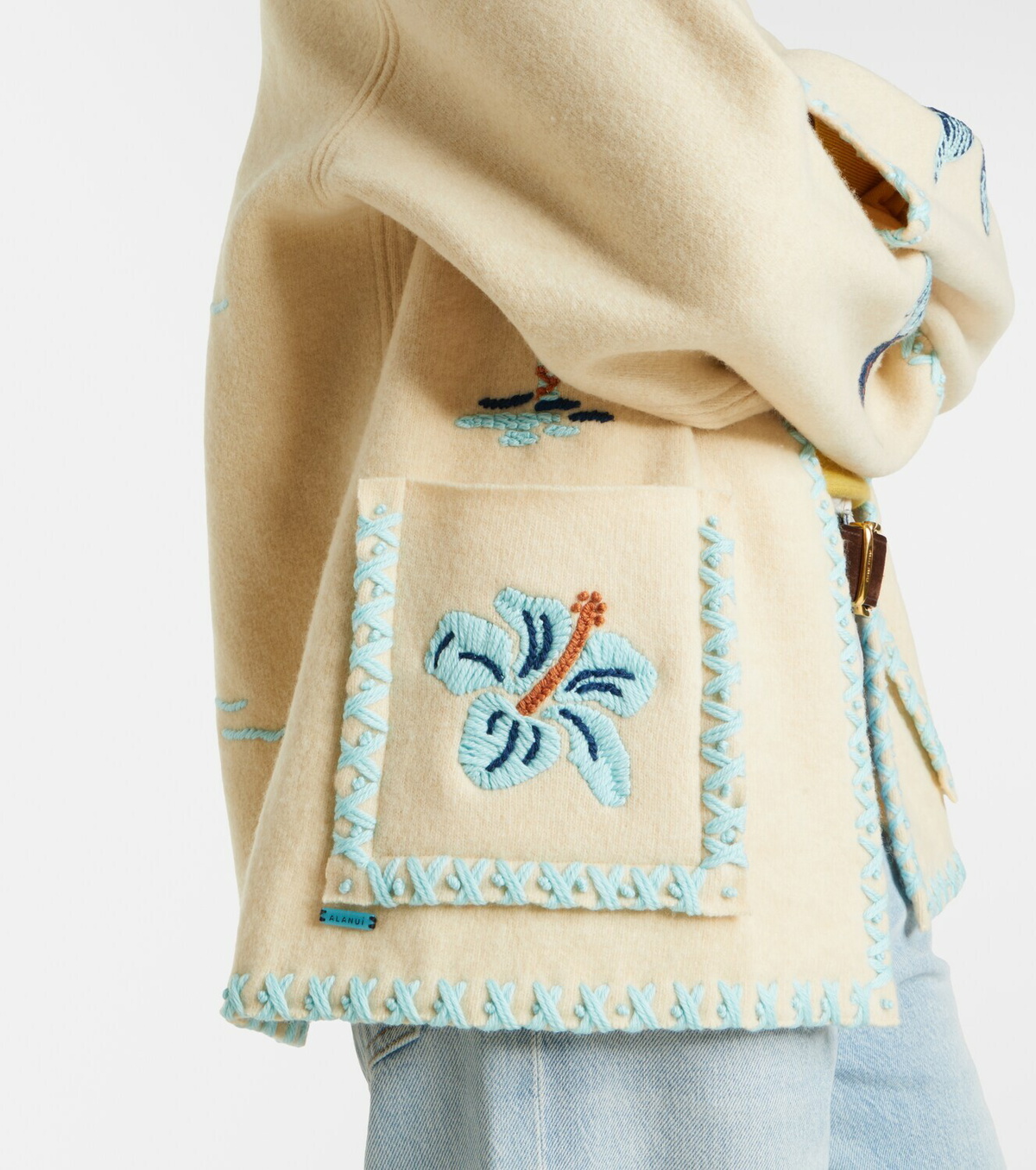 Alanui Remember Me virgin wool jacket