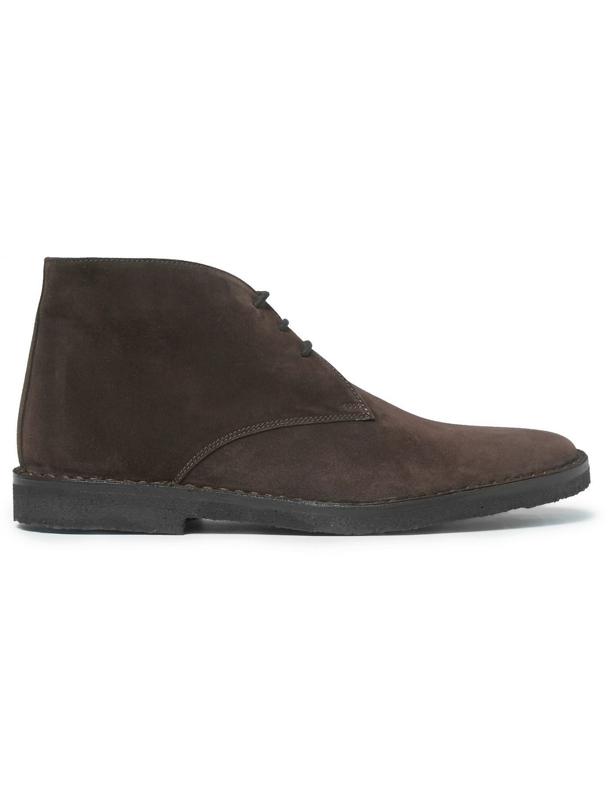 Photo: CONNOLLY - Suede Driving Boots - Brown