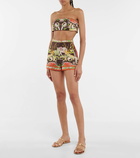 Pucci Printed bandeau top