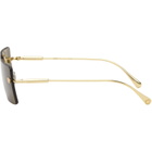 Versace Gold Medusa Sunglasses