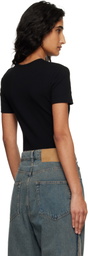 Vivienne Westwood Black Cap Sleeve Bodysuit