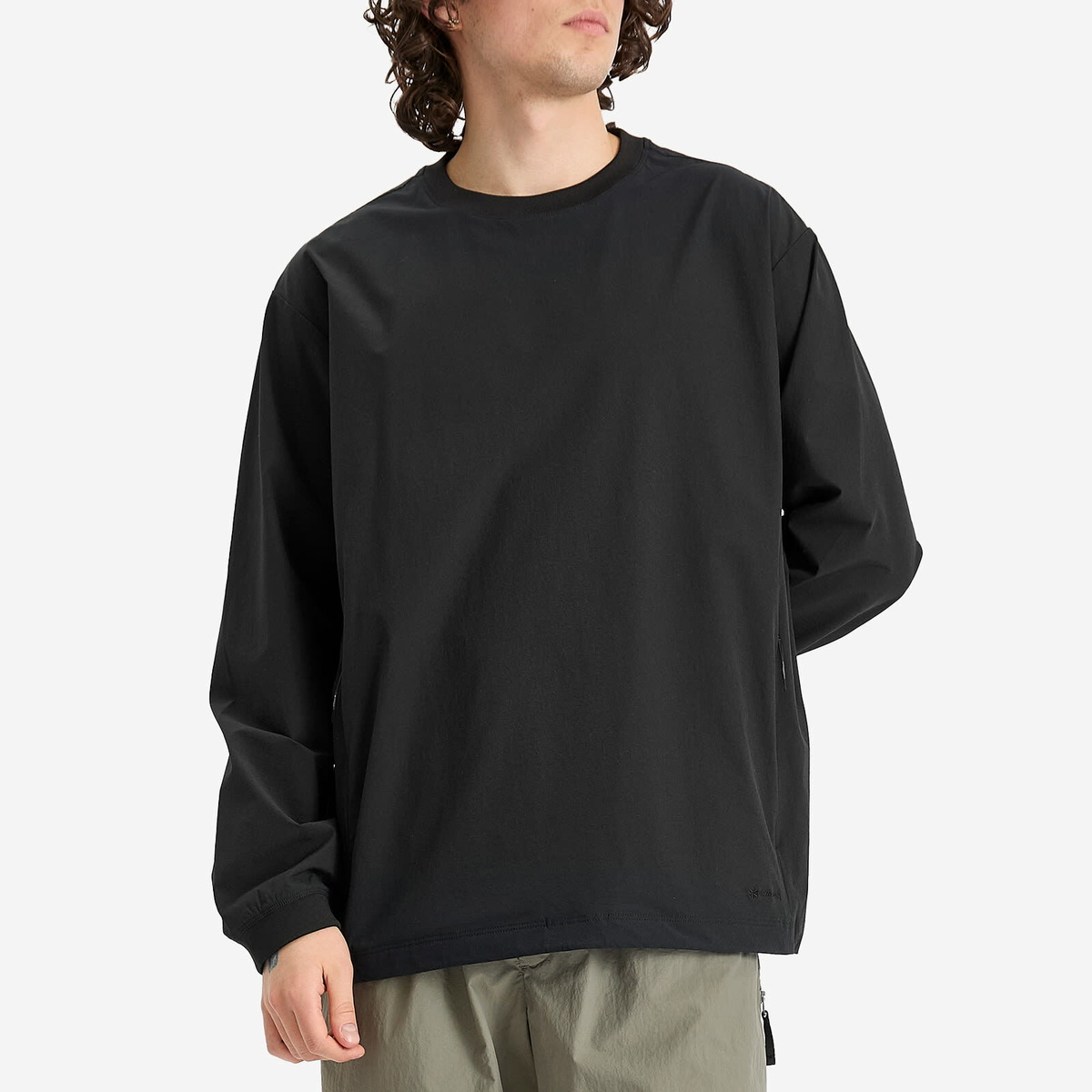 Snow Peak Men's Active Comfort Pullover in Black