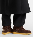 Valentino Garavani Nellcôte studded suede ankle boots