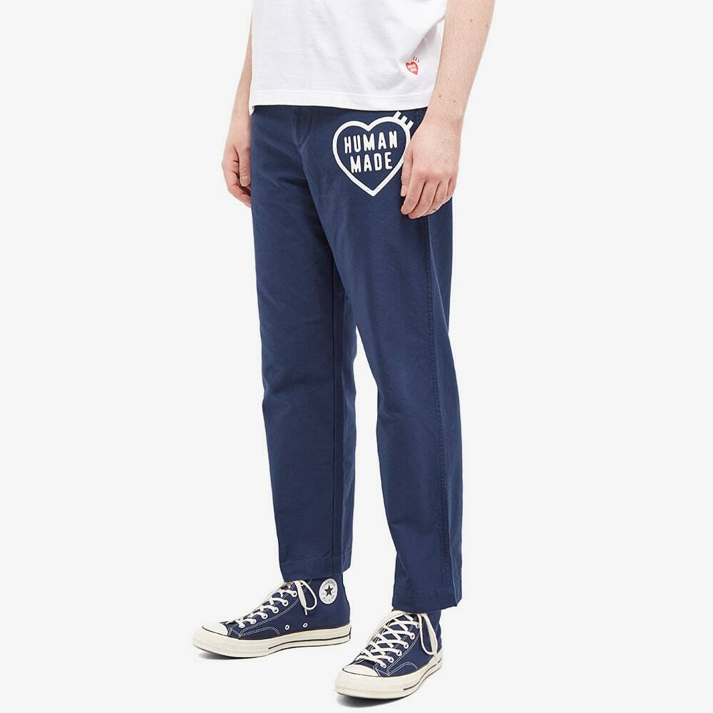 Human Made Men's Print Chino Pant in Navy Human Made