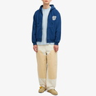 By Parra Men's 1976 Logo Zip Hoodie in Blue