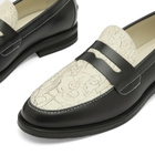Duke + Dexter Men's Wilde NY Cafe Penny Loafer in Black
