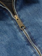 Carhartt WIP - OG Detroit Corduroy-Trimmed Padded Denim Jacket - Blue