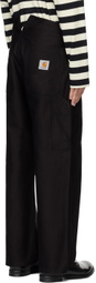 Junya Watanabe Black Carhartt Work In Progress Edition Trousers