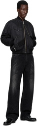UNDERCOVER Black UP2F9201 Bomber Jacket