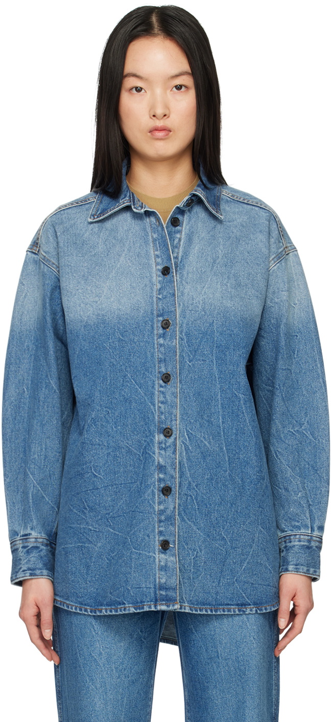 Arch The Blue Wide Denim Shirt
