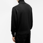AMI Paris Men's Small A Heart Roll Neck Knit in Black