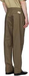 RANRA Khaki Writer Trousers