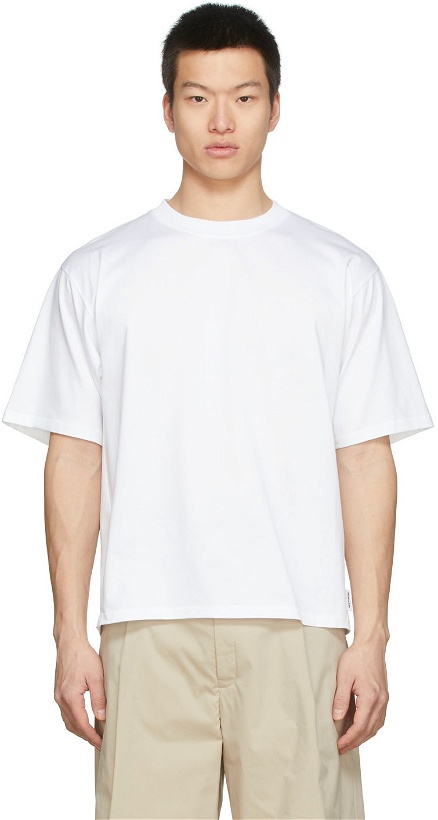 Photo: Rito Structure White Loose T-Shirt