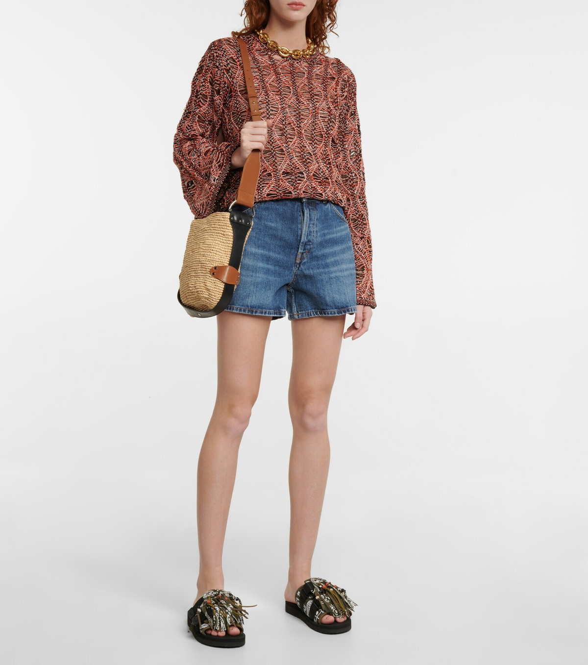 Alanui - x Suicoke fringed sandals