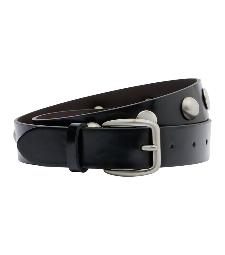 Photo: Nour Hammour Studded leather belt