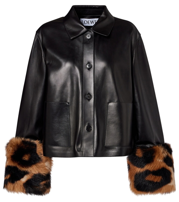 Photo: Loewe Leather jacket