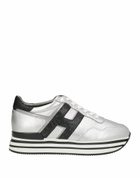 Hogan Womens Sneakers in Silver