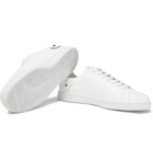 Valentino - Valentino Garavani Backnet Perforated Leather Sneakers - White