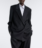 The Row Isani double-breasted virgin wool blazer