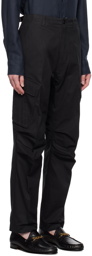 TOM FORD Black Cuffed Cargo Pants