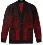 Isabel Benenato - Mohair-Blend Cardigan - Black