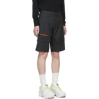 Marcelo Burlon County of Milan Black Confidencial Shorts