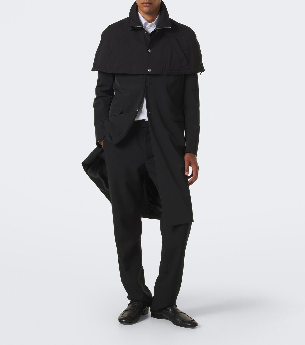 Prada Re-Nylon cropped cape