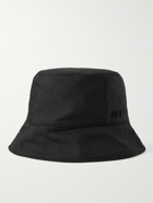 Off-White - Reversible Logo-Jacquard Twill Bucket Hat - Black