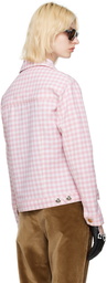 Ernest W. Baker Pink Check Jacket