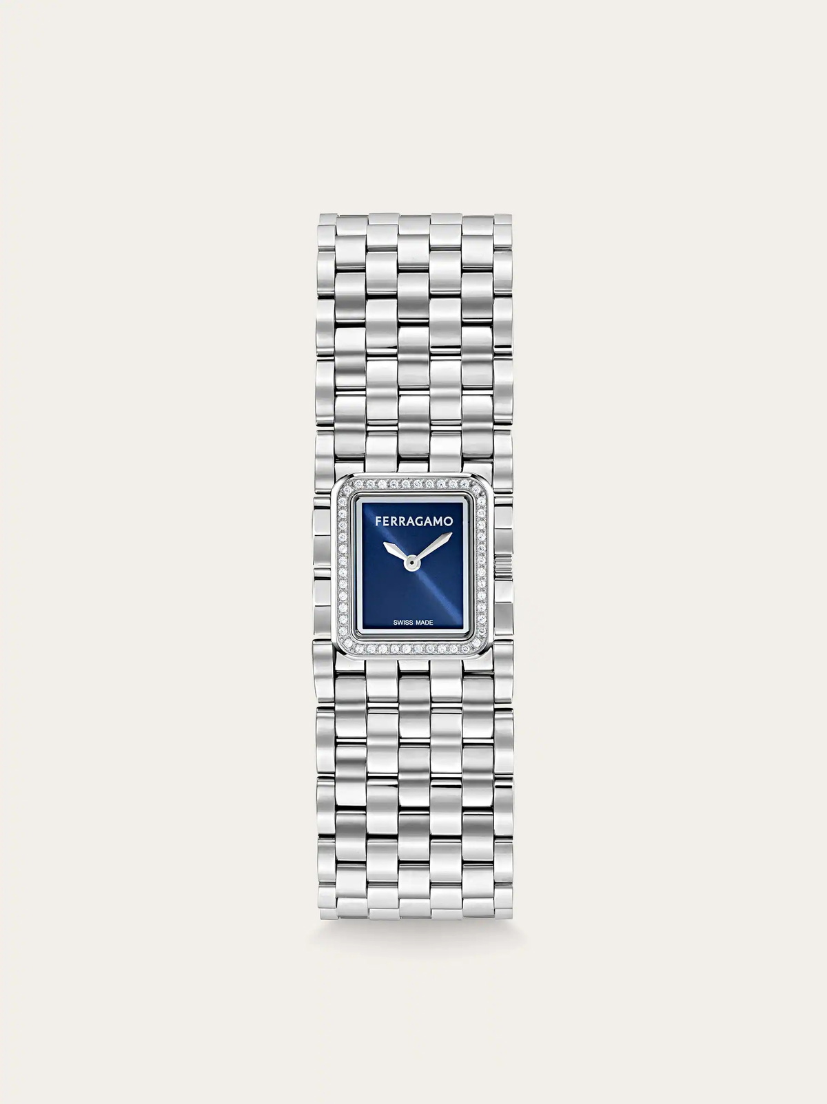 Ferragamo Womens Ferragamo Entrelacé watch in Blue
