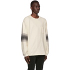 Remi Relief Off-White Striped Long Sleeve T-Shirt