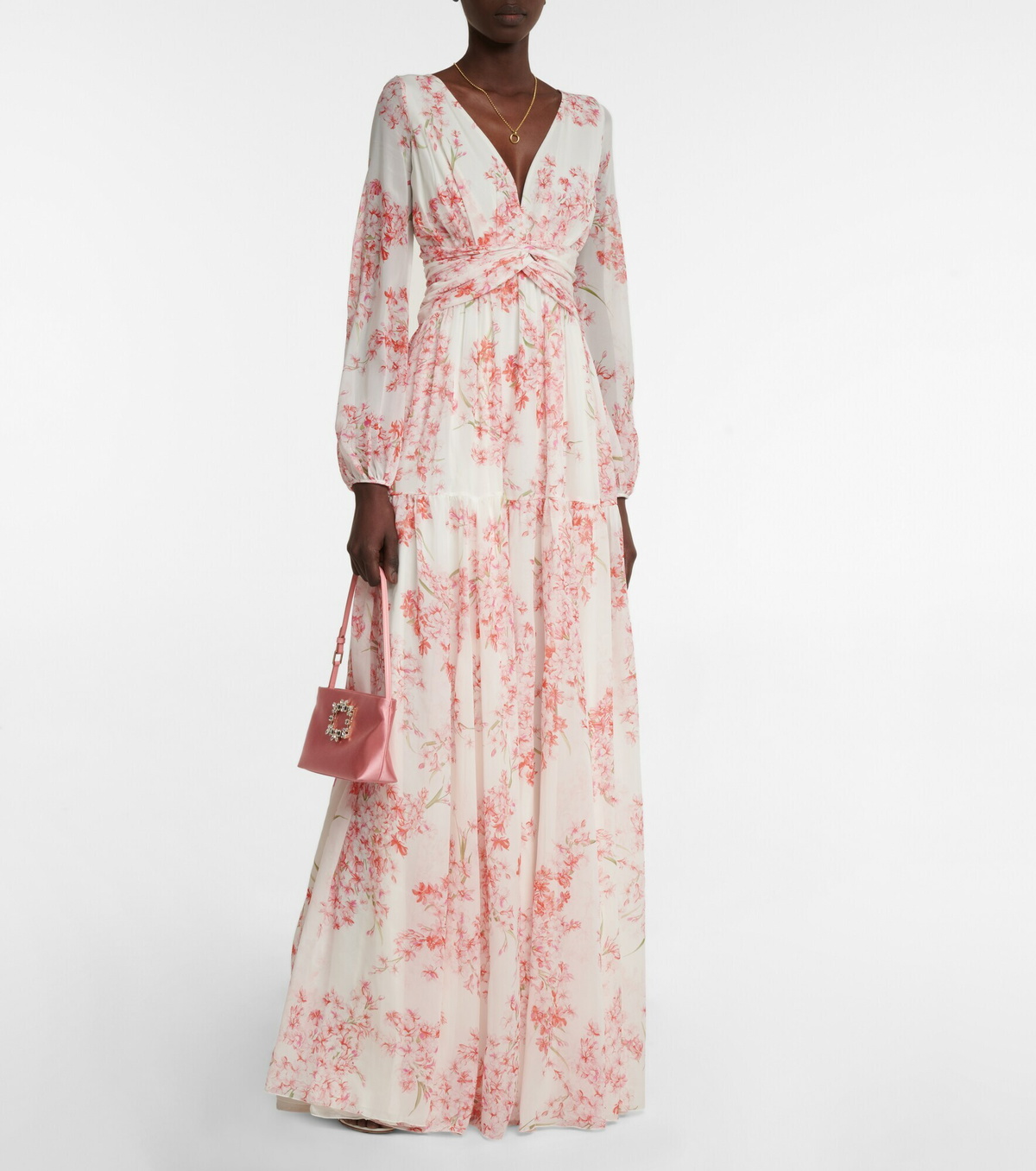 Giambattista Valli Floral Silk Georgette Gown Giambattista Valli 