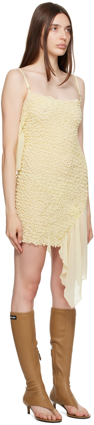 VAILLANT Beige Signature Minidress