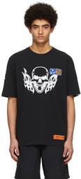 Heron Preston Black Cotton T-Shirt