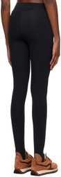 HÉROS Black 'The Stirrup' Leggings