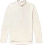 Barena - Cotton-Jersey Henley T-Shirt - Ecru