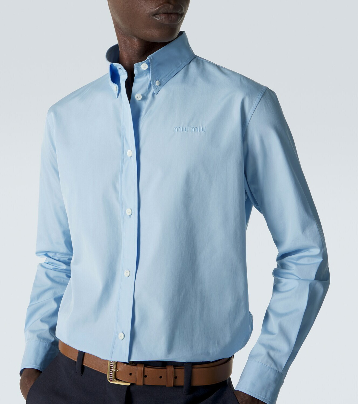 Miu Miu Cotton poplin shirt