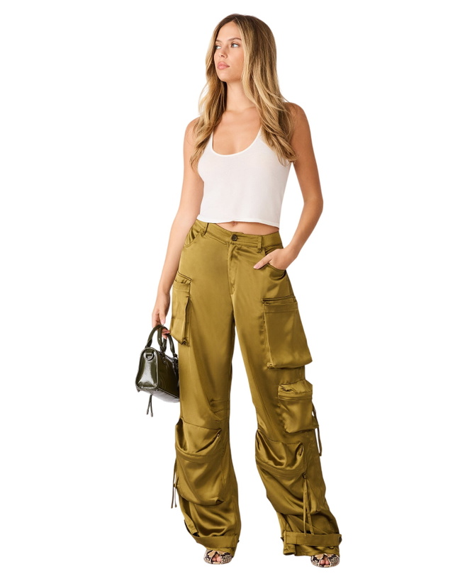 Photo: Steve Madden Duo Pants in Green