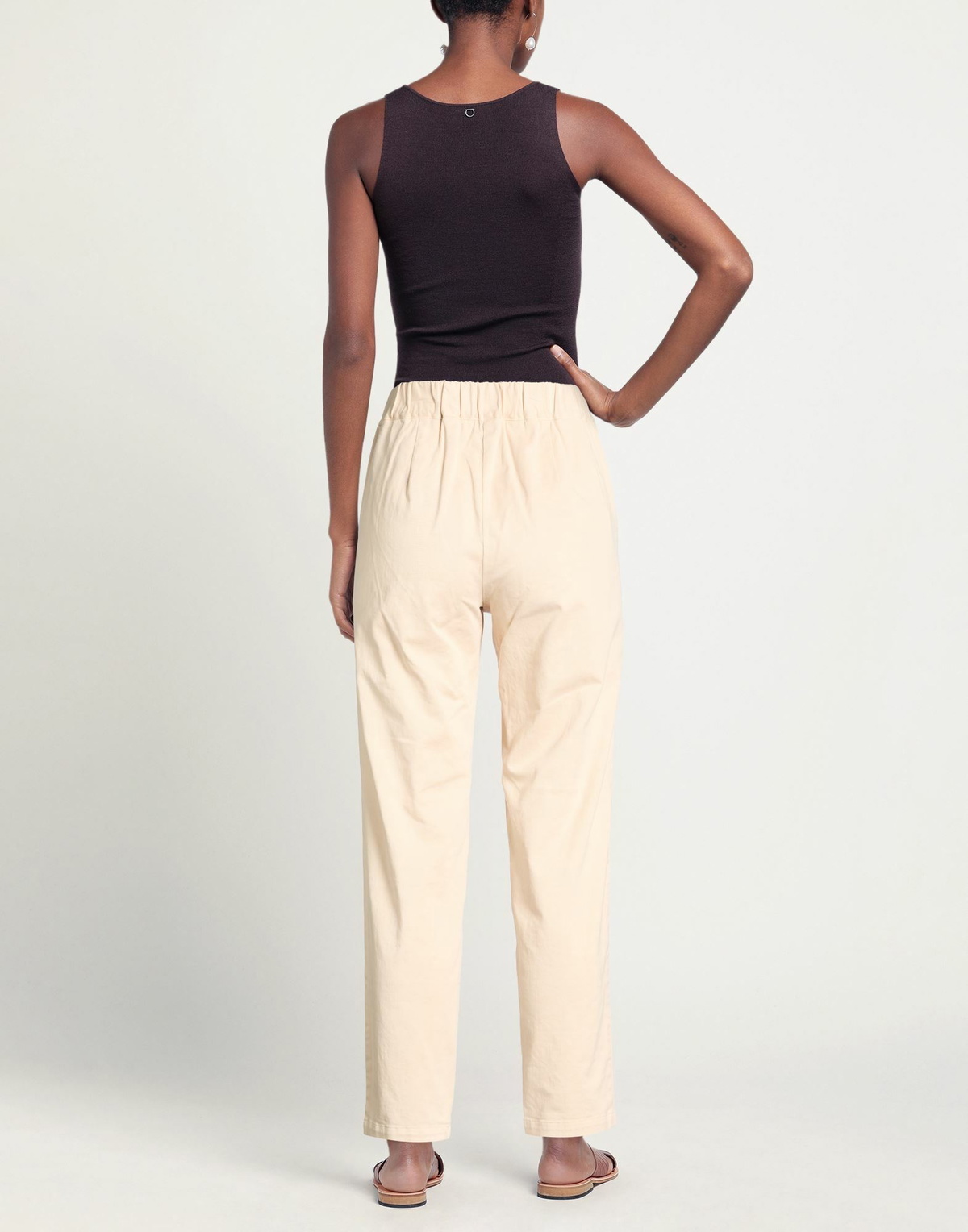 Alessia Santi Womens Pants in Beige