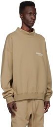 Essentials Tan Cotton Sweatshirt