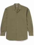 Massimo Alba - Cotton-Gabardine Shirt - Green