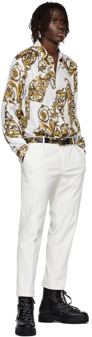 Versace Jeans Couture White Garland Shirt Versace