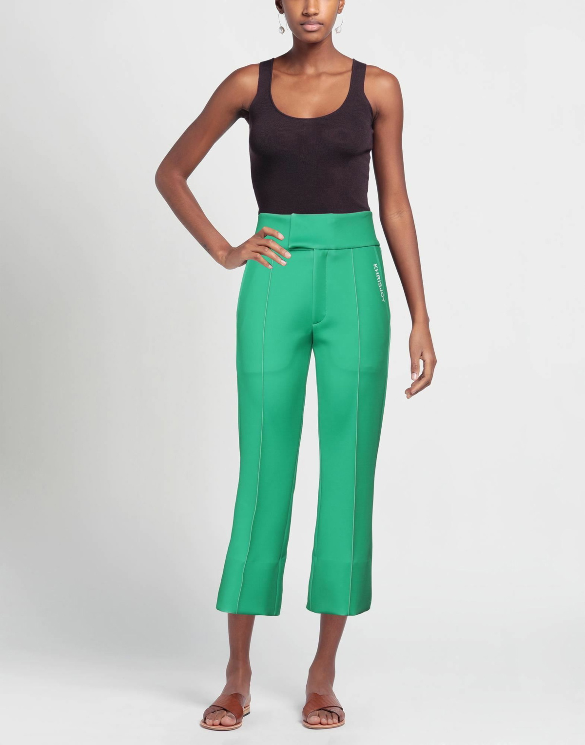 Khrisjoy Womens Pants Light in Green
