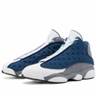 Air Jordan 13 Retro Sneaker in Navy/Flint Grey/White