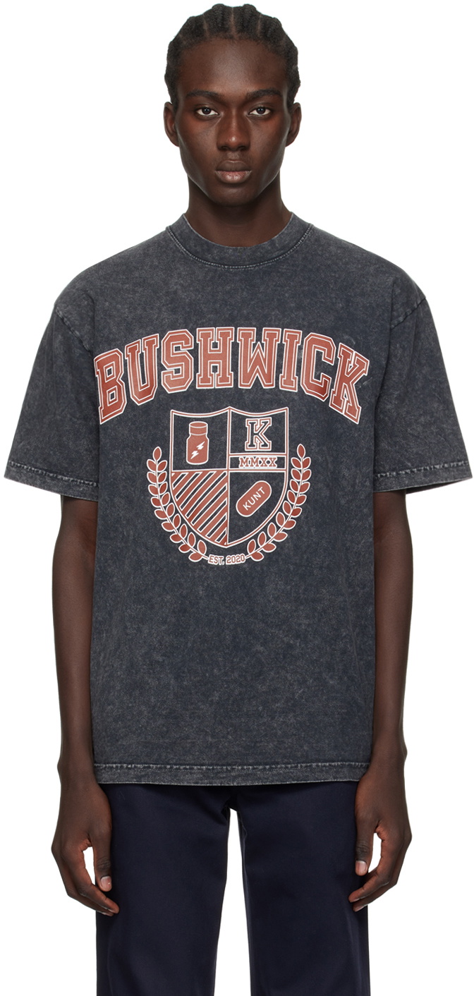 K.NGSLEY Black 'BUSHWICK' T-Shirt