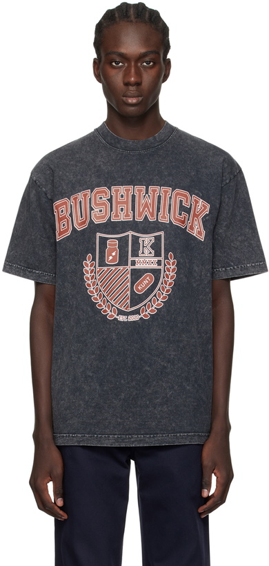 Photo: K.NGSLEY Black 'BUSHWICK' T-Shirt