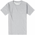 Snow Peak Men's Logo T-Shirt in Medium Grey